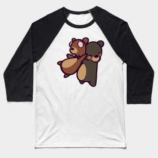 Big Cute Bear Hugs Baseball T-Shirt